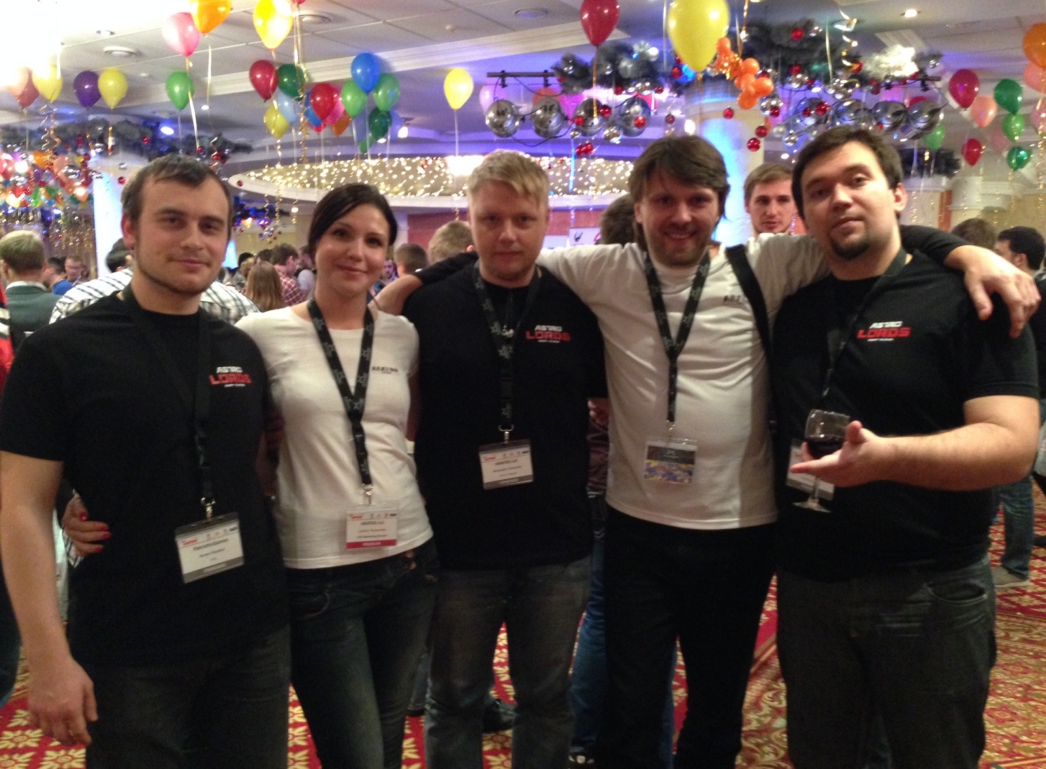 AstroLords team at DevGAMM